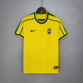Brazil 1998 Home Retro Shirt