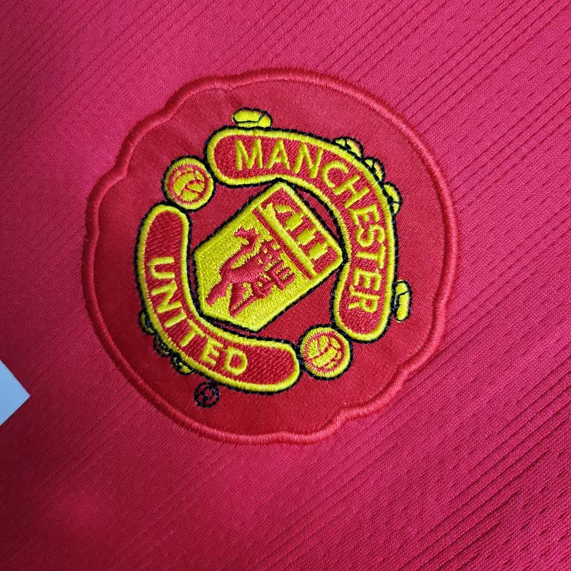 Man UTD 07/08 Home Long Sleeved Retro