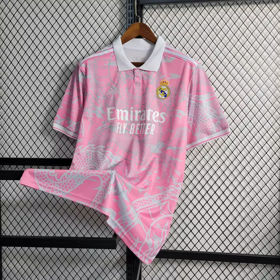 Real Madrid Pink Dragon Special Shirt