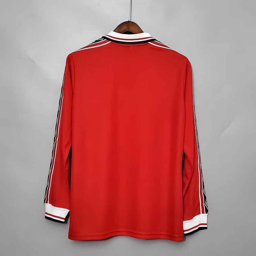 Man UTD 98/99 Home Long Sleeved Retro