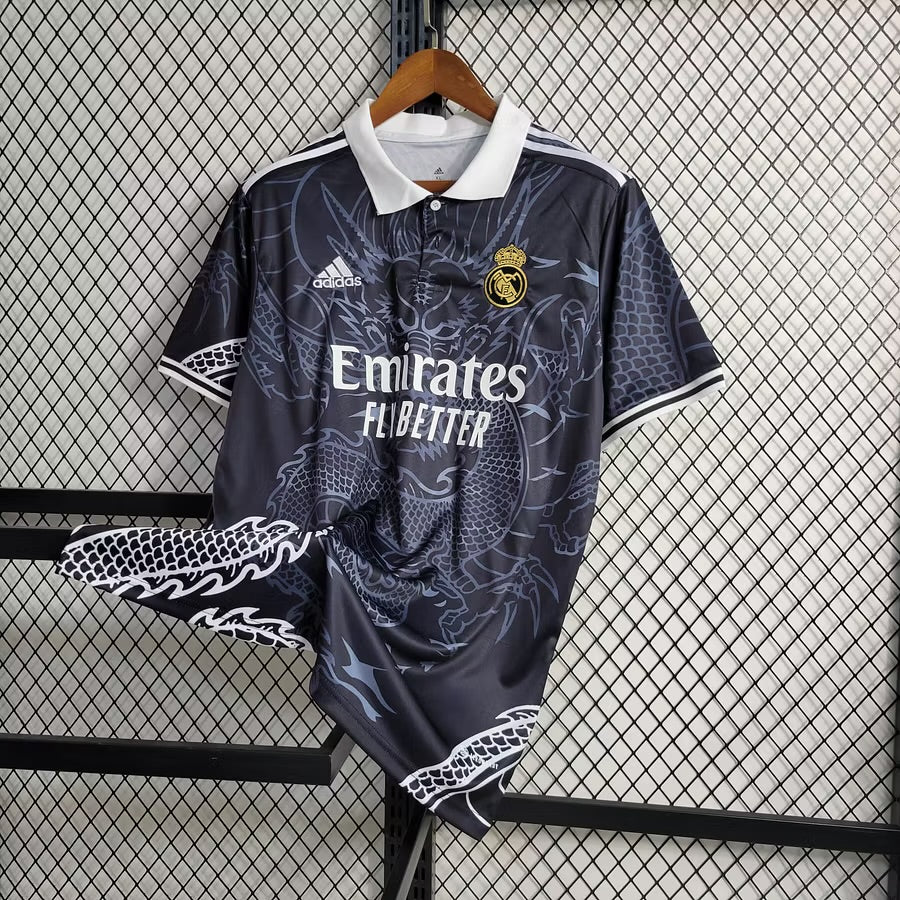 Real Madrid Blackout Dragon Special Shirt