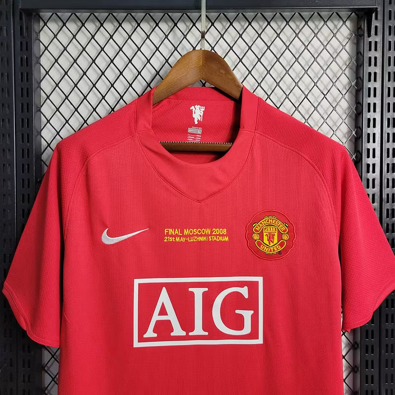 07/08 Man UTD Home Retro Shirt