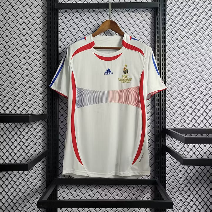2006 France Away Retro Shirt