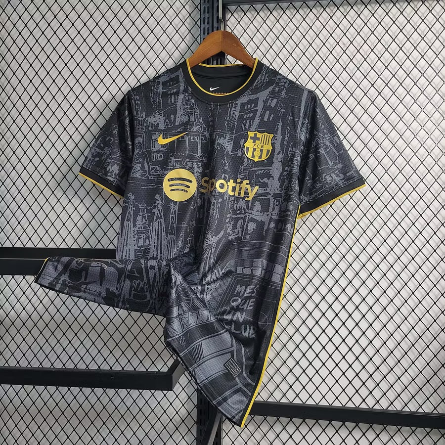Barcelona Golden Touch Special Shirt