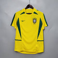 Brazil 2002 Home Retro Shirt