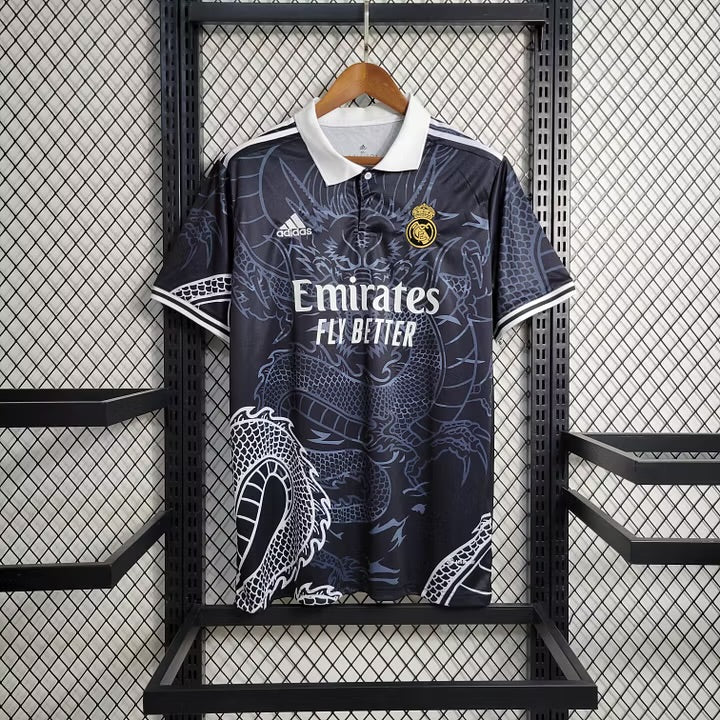 Real Madrid Blackout Dragon Special Shirt