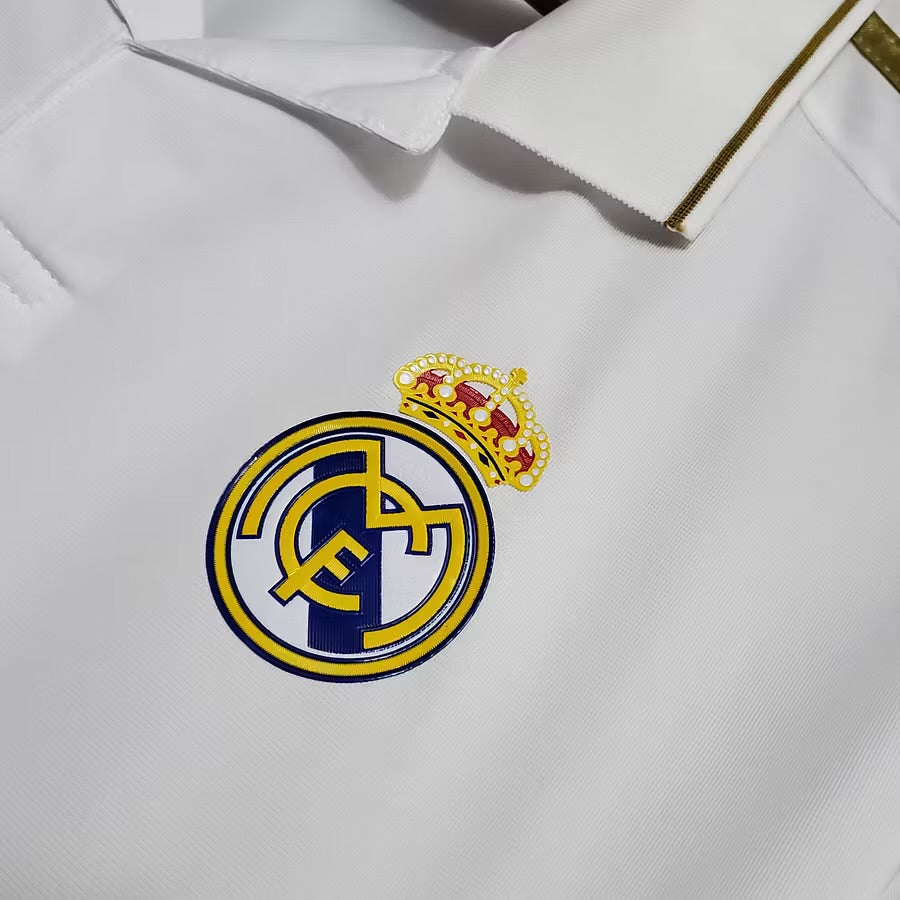 Real Madrid 11/12 Home Long Sleeved Retro Shirt