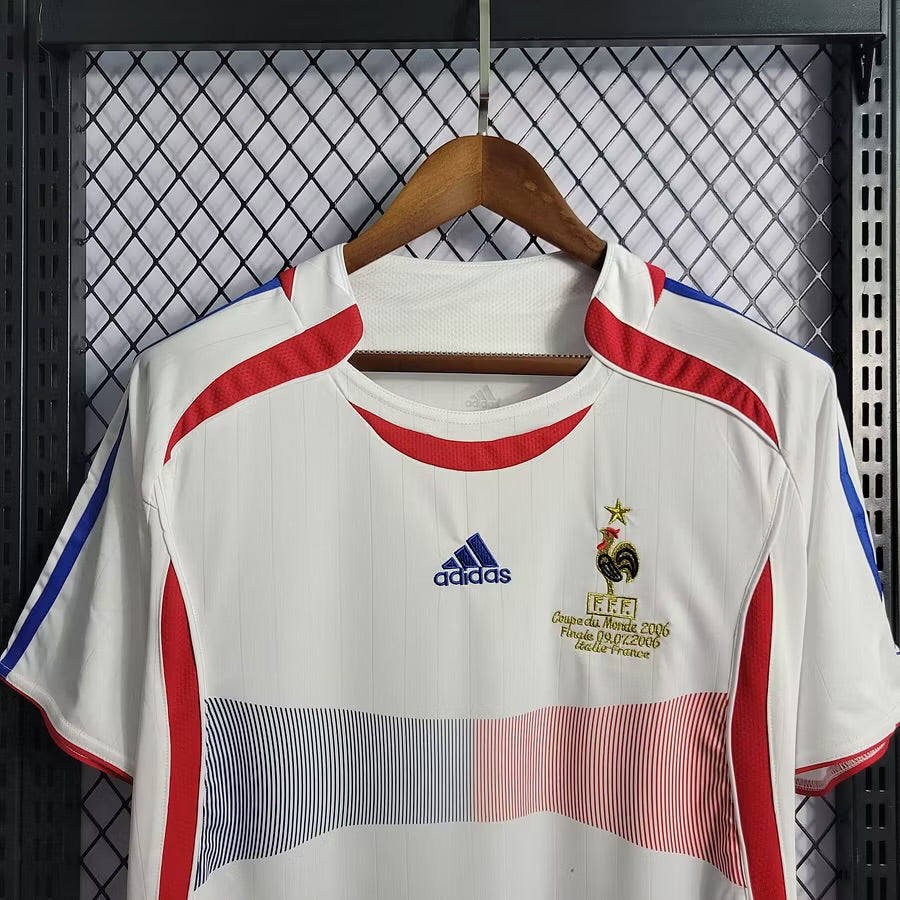 2006 France Away Retro Shirt