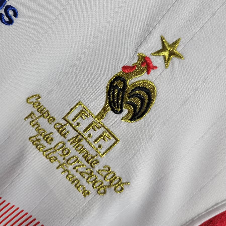 2006 France Away Retro Shirt